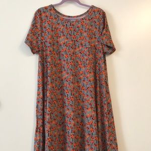 LuLaRoe XL Carly dress